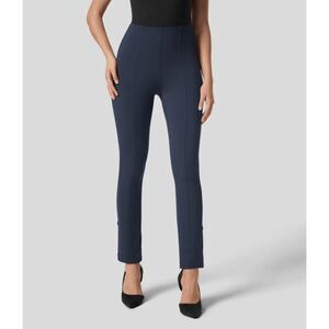 Halara High Waisted Tummy Control Adjustable Hem 7/8 Pants - Midnight Blue M